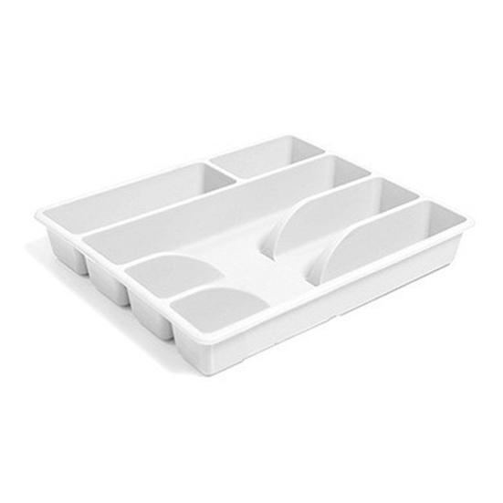 Cutlery Storage Box Classification Organization Large Capacity Multi Compartments Tableware Tray Fork Chopsticks Spoon Drawer Tableware Organizer