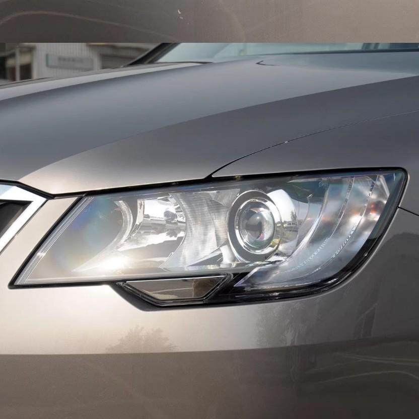 Прочный прозрачный чехол для фар для Skoda Superb 2013-2015 - Высокая светопропускаемость