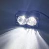 Car Spotlight White Yellow LED Pod Driving Work Light For Motorcycle Pickup Truck Offroad Roof Luggage Rack Lamp