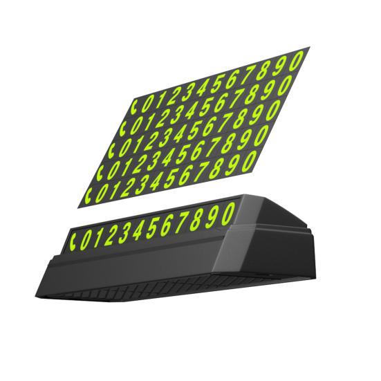 Полезный компактный размер, постоянный контакт, многоцелевой пресс, карта временной парковки, автомобильные принадлежности, карта с номером телефона