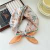 53*53cm Silk Scarves for Woman Fashionable Pattern Smooth To The Touch Spring Summer Sun Protection Silk Scarf