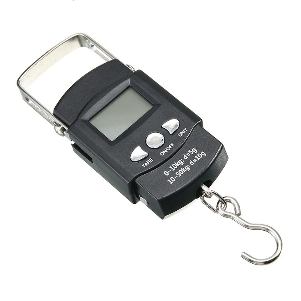 Scale With Tape Measure Electronic Weighing Scale LCD Digital Scale Luggage Scale Hanging Scale