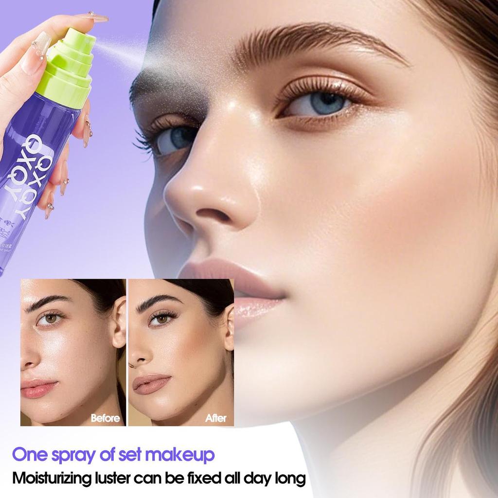 Спрей для фиксации макияжа Light Mist, деликатная насадка, матовый эффект Soft Focus, портативный увлажняющий спрей