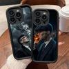 Чехол для телефона из фильма «Острые козырьки» P-Peaky-S Для iPhone 17 16 15 13 11 12 14 Pro Max Plus Силиконовая защитная крышка