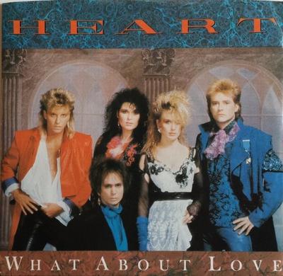 7-дюймовая пластинка HEART - What About Love B5481 Capitol Records 1985 США Рок Б/У