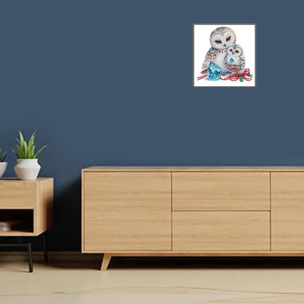 Акриловый материал Односторонняя хрустальная бриллиантовая настольная табличка-украшение