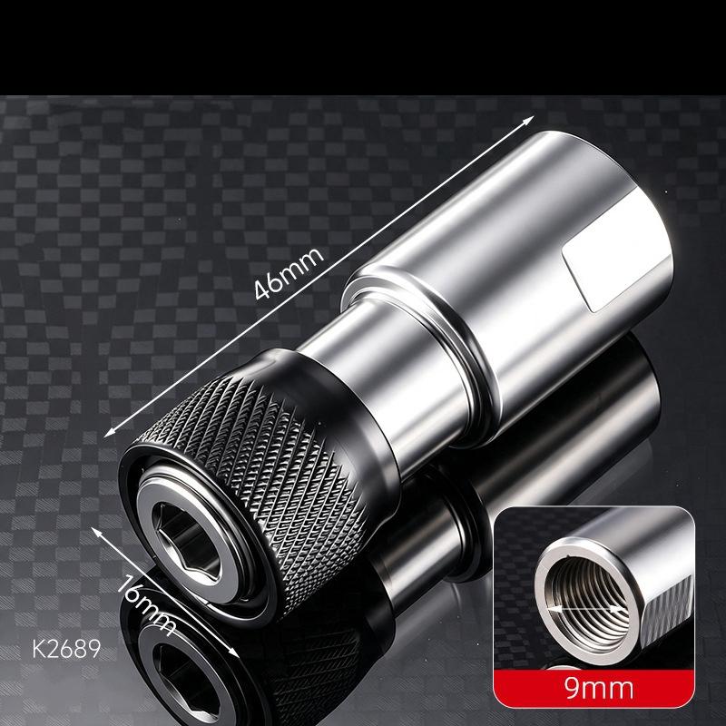 Xiaomi Quick Release Impact Bit Holder,Hex Socket Adapter Keyless Electric Drill Screwdriver Conversion Head Quick Release Converter