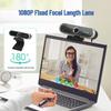1080P HD USB Webcam for Online Classes and Meetings