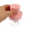 Mini Electric Garlic Chopper Meat Grinder Garlic Masher Machine Sturdy Durable Crushed Ginger Vegetable Crusher Baby Food Maker