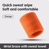 1 Pc Towel Sports Wrist Bands Tennis Sweat Bands Wrist Guard Basketball Fitness Sweatbands Wrist Wrap Wrist Protection Badminton