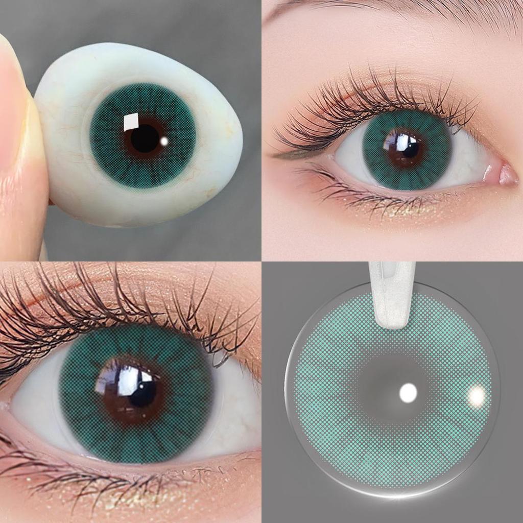 Цветные линзы от MAGISTER в комлект входит кейс для хранения