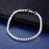 925 Sterling Silver Bracelet Bead Heart High Quality Romance Chain For Women Fashion Engagement Party Wedding Jewelry GiftGood product