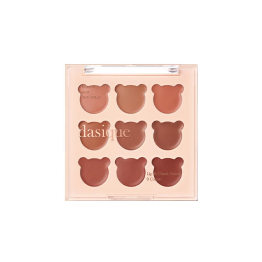 Палитра теней для губ и щек Daisyk Mood Painting, 4 вида теней для век, 1 шт., 0 Cozy Bear
