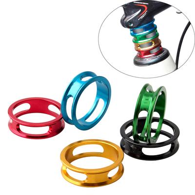 Accessories Bike Headset Ring 1-1/8'' Bicycle Headset Spacer Spacing Pad Gasket Front Fork Washer