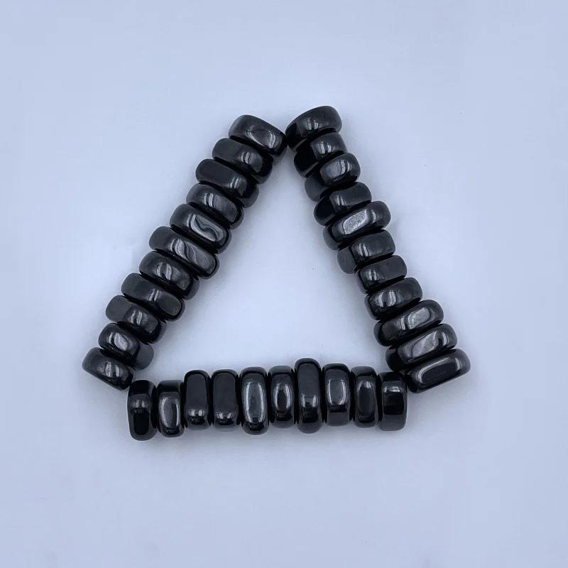 20Pcs Match Color Rope Fridge Magnetic Stone Set Diy Photo Wall Irregular Black Lodestone Family Magnet Pushpin Multi Functional