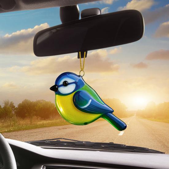 Рождественские Птицы Украшение Пластиковый Колибри Малиновка Сова Сойка Зимородок Елка Подвесные Украшения Памятные Подарки для Любителей Птиц Природа