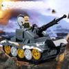 Детская военная игрушка-танк с инерционным приводом для мальчиков, подарок и развитие навыков