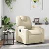 VidaXL Recliner, Relaxation Chair with Cup Holders, Seat with Backrest and Armrests Living Room, 372390