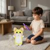 Светящаяся в темноте мягкая игрушка Животное со световым пером Световой Лисенок Кролик Медведь