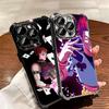 Hunter X-Hunters Hisoka Soft Phone Case For iPhone 15 16 17 Air 14 Pro Max 16E Plus 13 12 Mini Plating Anti-Fall Fundas
