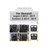 Hizpo Carplay 4G Android 13 автомобильное радио для Renault Logan 2 2014 - 2019 Sandero 2 мультимедийный видеоплеер GPS 2din Автомагнитола 7862 интеллектуальный экран