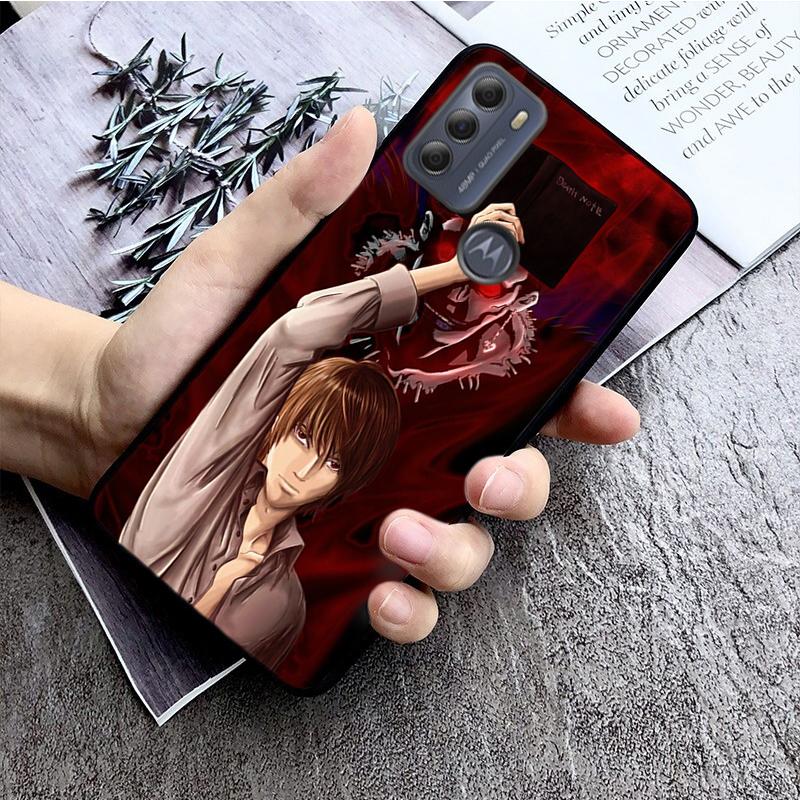 Чехол для телефона Death Note Ryuk для Motorola Moto E32 E20 E40 G22 G52 G20 G30 G100 G60 G50 G10 GPure GStylus G9 One Action Macro