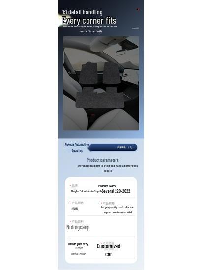 Nylon Car Floor Mats for Geometry C 2020-2022 Models