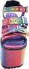 Yosuke Women's Rainbow Sandals, Size 4460075, Sizes 25.0cm-25.5cm