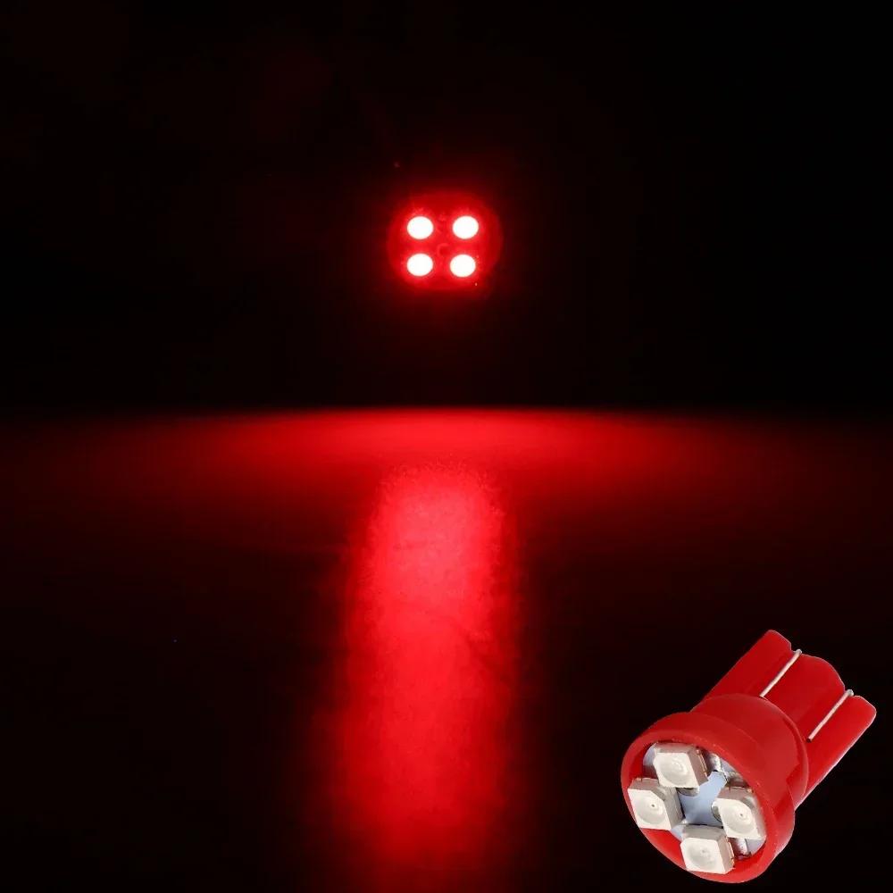 Автомобильная лампа T10 3528 1210 4SMD Широкий свет Лампа для чтения Панель приборов Лампа номерного знака W5W Мотоциклетное оборудование Аксессуары Amagi
