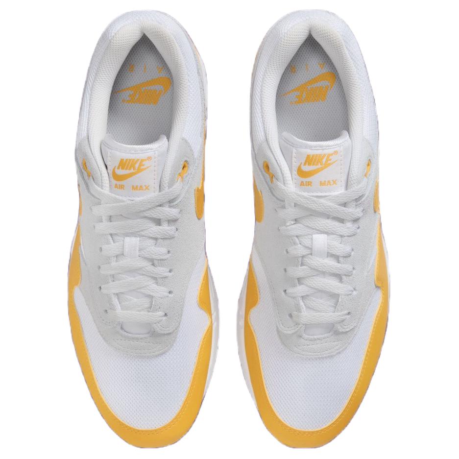 Nike Air Max 1 Essential University Gold Мужские кроссовки Желтые Белые Чисто-Платиновые FZ5808-100