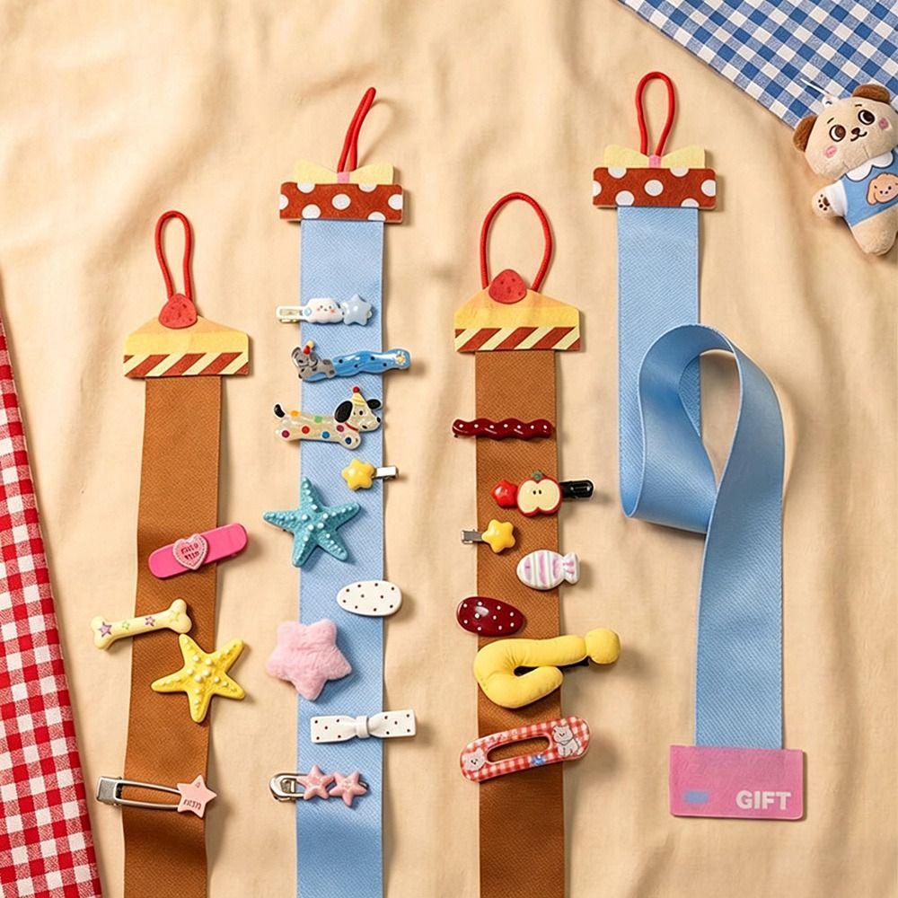 Cartoon Hair Clips Holder Wall Mounted Barrette Organizer New Hanging Clip Holder Kids Accessories