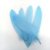20PCS Hard Stick Colourful Goose Feathers Plumes Swan for Home Decoration Crafts DIY Jewelry Making Table Centerpieces 15-20cm
