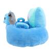 Infant Support Seat Sofa Soft Animal Shaped Cute Learning Sitting Chair Infant Sit Up Chair Toddler Floor Seat