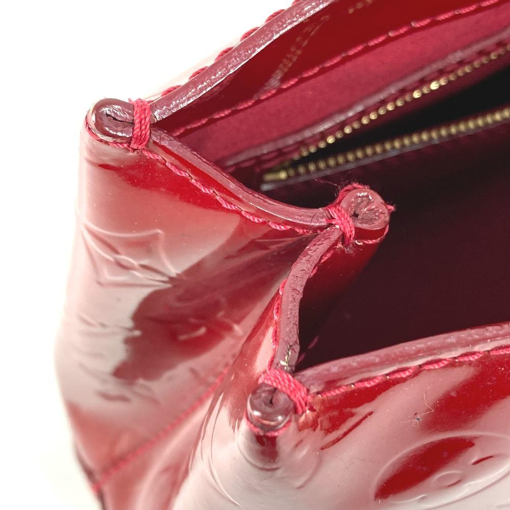 Louis Vuitton M93642 MonogramVernis Wilshere PM Hand Bag Tote Bag Pomdamul Red