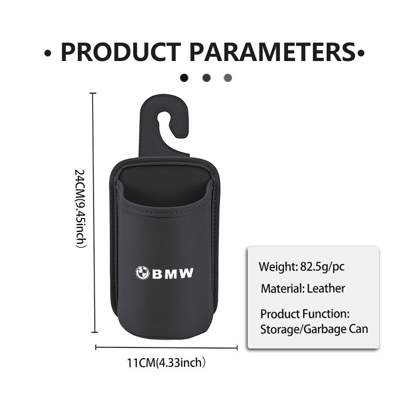 Car Back Seat Cup Phone Holder Drink Water Bottle Hanging Hook For BMW M Performance E36 E46 E60 E90 E91 E92 E93 F30 F20 DN3