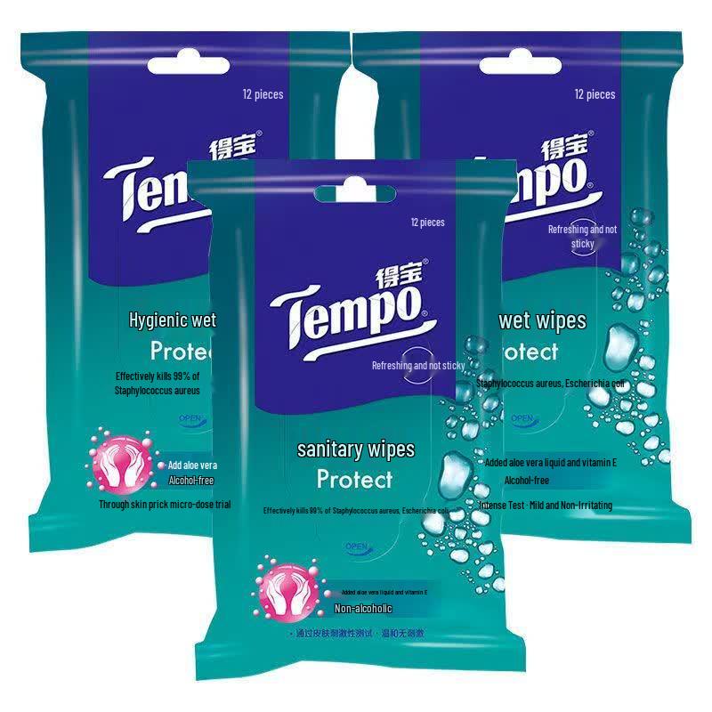 Влажные салфетки Tempo