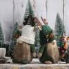 Cute Forest Faceless Doll Polyester Christmas Dwarf Doll Xmas Tree Pendant  Festival