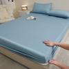 Новая хлопковая простыня на резинке типа А 13372 ткань чистый хлопок односпальная простыня на резинке однотонное постельное белье