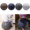 65cm Felt sitting on a ball , Durable Self-Standing Exercise Yoga Balls Cover with Handle -