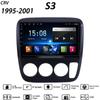9-дюймовый Android-автомобильный радиоприемник для Honda CRV 1995-2001, навигация, мультимедийный видеоплеер, стерео головное устройство Carplay, WIFI, 2 + 32 ГБ