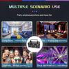 21 Eyes Stage Light Disco Dj Party Strobe Lights Sound Activated RGB UV Ball Lighting by DMX512 Control LED Ravelight for Home Party