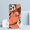 Чехол для телефона Bleach Кёраку Сюнсуй Для IPhone 16 17 Air 16E 15 14 Plus 13 Mini 12 11 Pro Max 7 8 + SE 2020 Мягкая задняя крышка из ТПУ 16