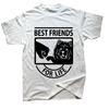 Funny Chow Chow Best Friends For Life T Shirts Graphic Cotton Streetwear Short Sleeve ONeck Harajuku Dog Dad TShirt Unisex