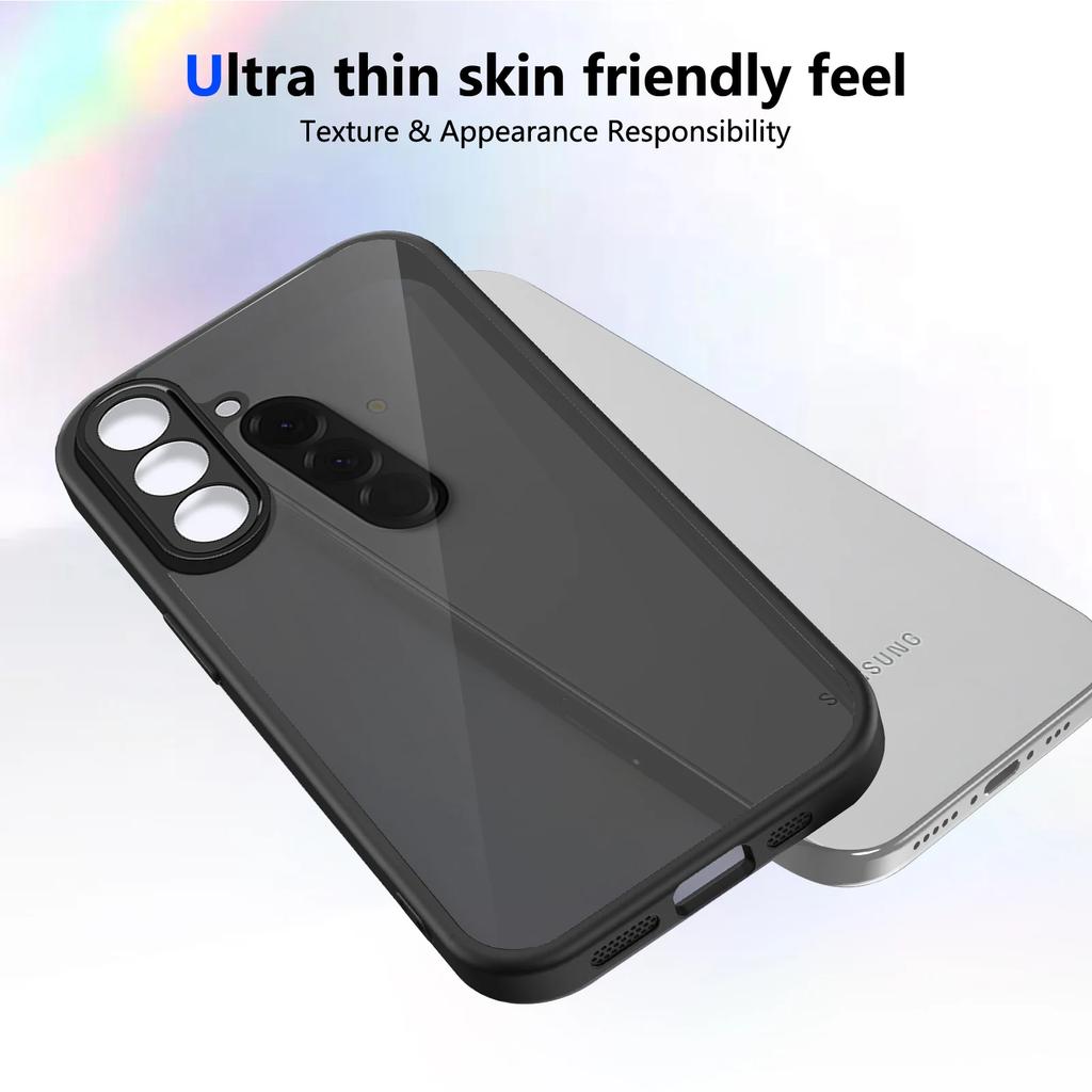 Чехол для Samsung A17 A07 A56 A36 A26 A16 A06 A55 A35 A25 A15 A15 A05 A05S 5G 4G Бронированный Матовый Прозрачный Ударопрочный Чехол для Телефона