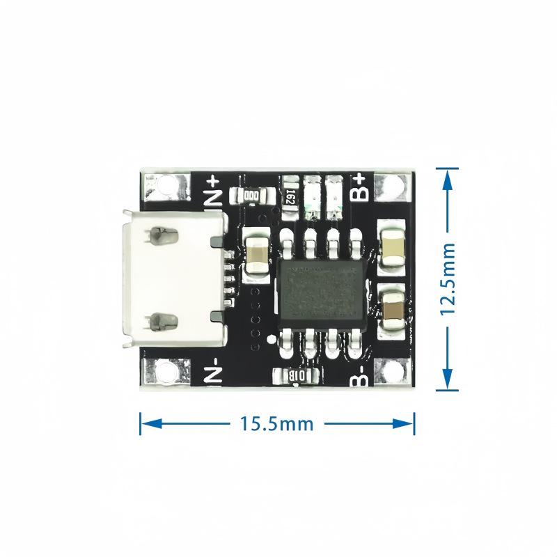 TP4056 | 18650 Lithium Battery Charger Board 3.7V/4.2V with 1A Overcharge/Discharge Protection