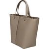 Michael Kors Сумка-кроссбоди-тоут женская средняя из покрытого канваса с монограммой Flora, бежевая