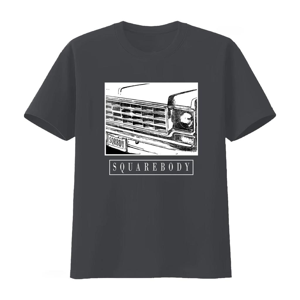 Square Body Truck T Shirt for Unisex 70s Squarebody C10 K10 Design Ideal Car Enthusiasts Unisexly Classic Present 2026 Summer T Shirt