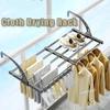 Extendable Clothes Drying Rack Window Frame Shelf Foldable Balcony Window Hanging Organizer Storage Rack Home Clothes Shoe