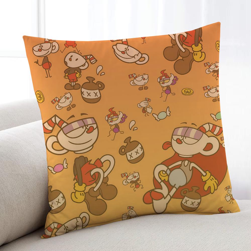 CCUPHEADES Game cushion cover Home Bedding Sofa living Room pillowcase Simple Soft Skin Cushion Cover Party Gift