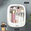 Настенный ящик для хранения косметики для ванной комнаты, без перфорации, большой вместительный ящик для хранения ювелирных изделий, косметический ящик для хранения косметики, подставка для ухода за кожей
